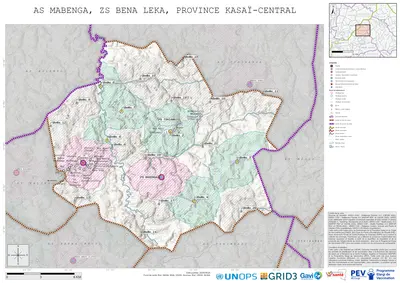Microplanning: Mabenga, Bena-Leka, Kananga, Kasai-Central, COD (2025)