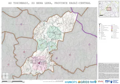 Microplanning: Tshimbadi, Bena-Leka, Kananga, Kasai-Central, COD (2025)