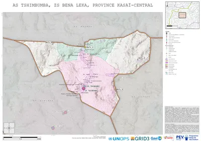 Microplanning: Tshimbumba, Bena-Leka, Kananga, Kasai-Central, COD (2025)