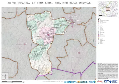 Microplanning: Tshimpanga, Bena-Leka, Kananga, Kasai-Central, COD (2025)
