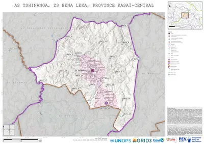 Microplanning: Tshinanga, Bena-Leka, Kananga, Kasai-Central, COD (2025)
