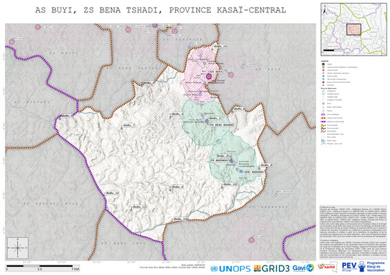 Microplanning: Buyi, Bena-Tshadi, Kananga, Kasai-Central, COD (2025)