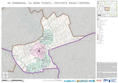 Microplanning: Kabwenge, Bena-Tshadi, Kananga, Kasai-Central, COD (2025)
