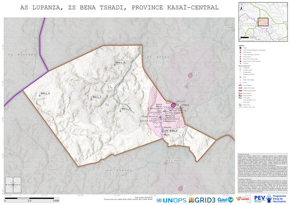 Microplanning: Lupanza, Bena-Tshadi, Kananga, Kasai-Central, COD (2025)
