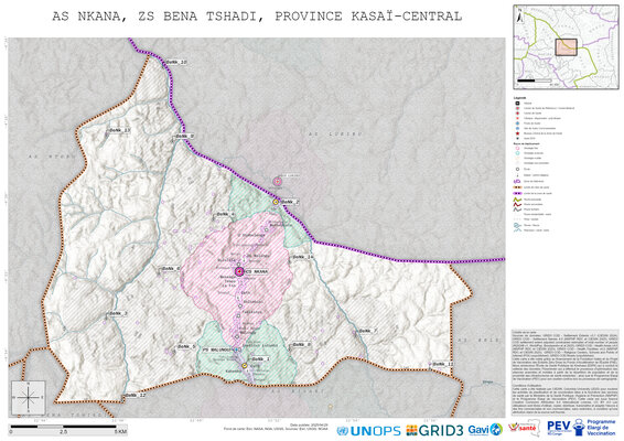Microplanning: Nkana, Bena-Tshadi, Kananga, Kasai-Central, COD (2025)