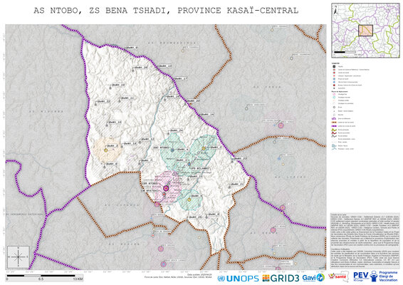 Microplanning: Ntobo, Bena-Tshadi, Kananga, Kasai-Central, COD (2025)