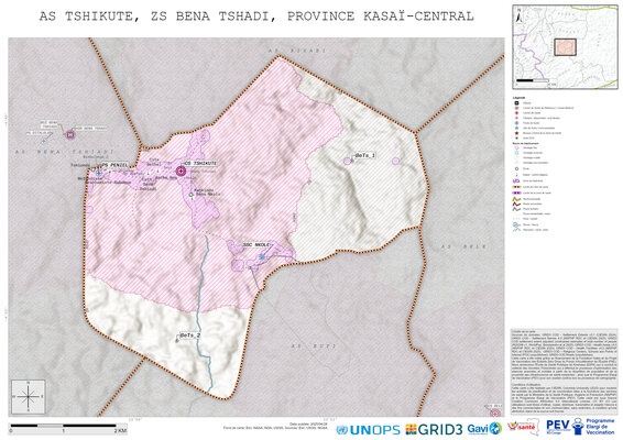 Microplanning: Tshikute, Bena-Tshadi, Kananga, Kasai-Central, COD (2025)