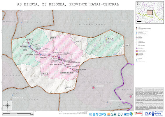 Microplanning: Bikuta, Bilomba, Kananga, Kasai-Central, COD (2025)
