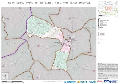 Microplanning: Bilomba-Etat, Bilomba, Kananga, Kasai-Central, COD (2025)