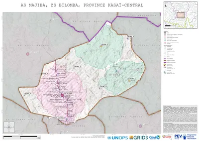 Microplanning: Majiba, Bilomba, Kananga, Kasai-Central, COD (2025)