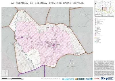 Microplanning: Mubanga, Bilomba, Kananga, Kasai-Central, COD (2025)