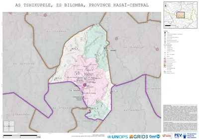 Microplanning: Tshikupele, Bilomba, Kananga, Kasai-Central, COD (2025)