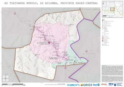 Microplanning: Tshipanga-Mukulu, Bilomba, Kananga, Kasai-Central, COD (2025)