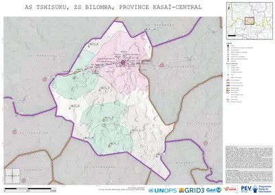 Microplanning: Tshisuku, Bilomba, Kananga, Kasai-Central, COD (2025)