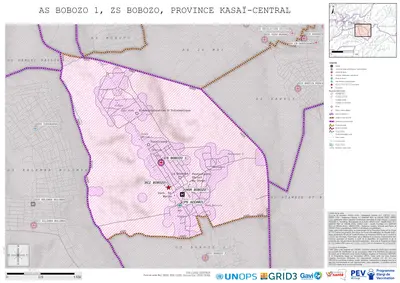 Microplanning: Bobozo-1, Bobozo, Kananga, Kasai-Central, COD (2025)