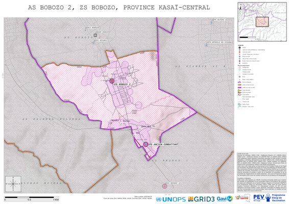 Microplanning: Bobozo-2, Bobozo, Kananga, Kasai-Central, COD (2025)