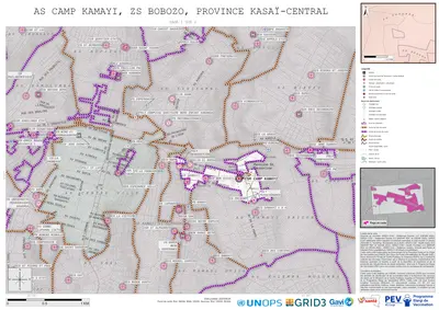 Microplanning: Camp-Kamayi, Bobozo, Kananga, Kasai-Central, COD (2025)
