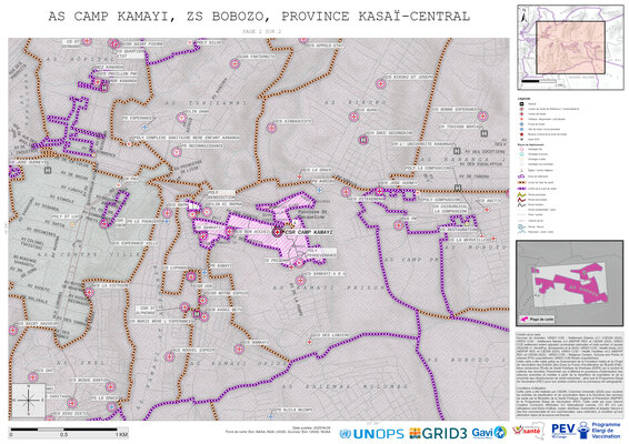 Microplanning: Camp-Kamayi, Bobozo, Kananga, Kasai-Central, COD (2025)