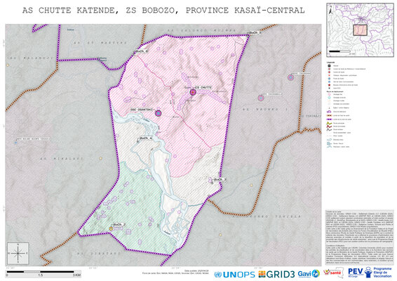 Microplanning: Chutte-Katende, Bobozo, Kananga, Kasai-Central, COD (2025)