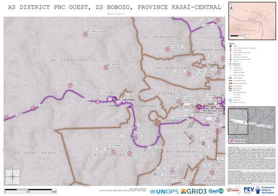 Microplanning: District-Pnc-Ouest, Bobozo, Kananga, Kasai-Central, COD (2025)