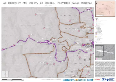 Microplanning: District-Pnc-Ouest, Bobozo, Kananga, Kasai-Central, COD (2025)
