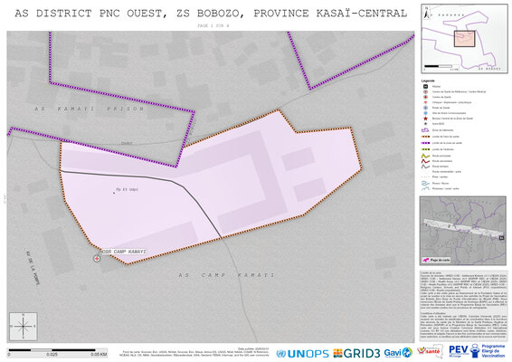 A: District-Pnc-Ouest, Bobozo, Kananga, Kasai-Central, COD (2025)