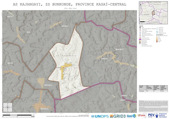 Comprehensive Dtp1: Kajangayi, Bunkonde, Kananga, Kasai-Central, COD (2025)
