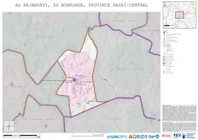 Microplanning: Kajangayi, Bunkonde, Kananga, Kasai-Central, COD (2025)