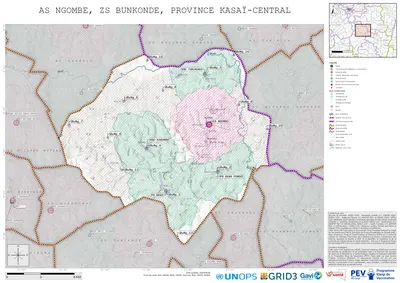 Microplanning: Ngombe, Bunkonde, Kananga, Kasai-Central, COD (2025)