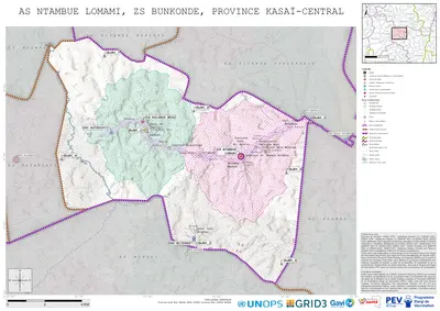 Microplanning: Ntambue-Lomami, Bunkonde, Kananga, Kasai-Central, COD (2025)