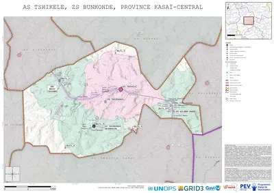 Microplanning: Tshikele, Bunkonde, Kananga, Kasai-Central, COD (2025)