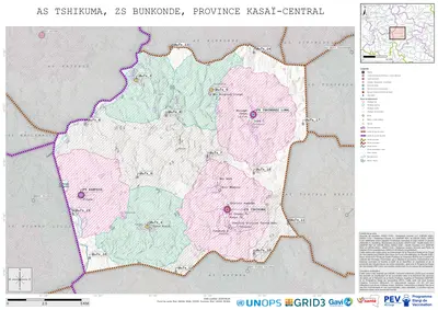 Microplanning: Tshikuma, Bunkonde, Kananga, Kasai-Central, COD (2025)