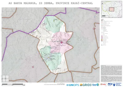 Microplanning: Bakua-Masanga, Demba, Kananga, Kasai-Central, COD (2025)
