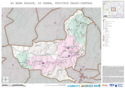 Microplanning: Bena-Kasase, Demba, Kananga, Kasai-Central, COD (2025)