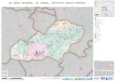 Microplanning: Bena-Kayembe, Demba, Kananga, Kasai-Central, COD (2025)