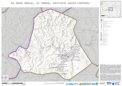 A: Bena-Mbala, Demba, Kananga, Kasai-Central, COD (2025)