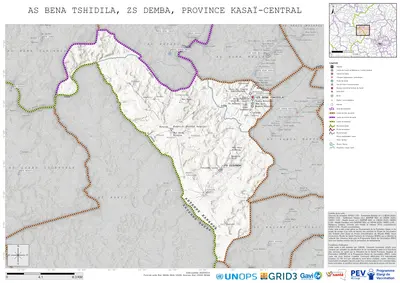 A: Bena-Tshidila, Demba, Kananga, Kasai-Central, COD (2025)