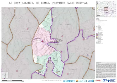 Microplanning: Beya-Kalonji, Demba, Kananga, Kasai-Central, COD (2025)