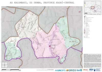 Microplanning: Kalombayi, Demba, Kananga, Kasai-Central, COD (2025)