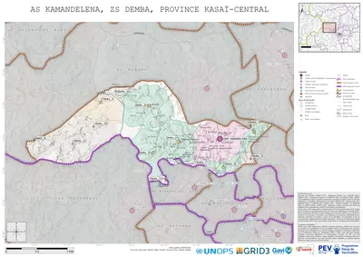 Microplanning: Kamandelena, Demba, Kananga, Kasai-Central, COD (2025)