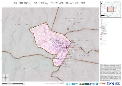 Microplanning: Lulangu, Demba, Kananga, Kasai-Central, COD (2025)