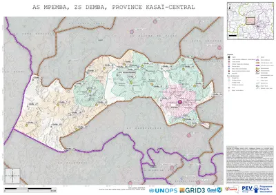 Microplanning: Mpemba, Demba, Kananga, Kasai-Central, COD (2025)