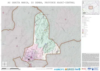 Microplanning: Sancta-Maria, Demba, Kananga, Kasai-Central, COD (2025)