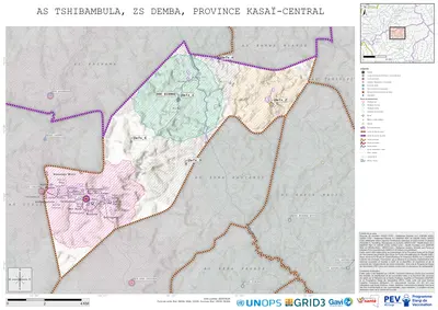 Microplanning: Tshibambula, Demba, Kananga, Kasai-Central, COD (2025)