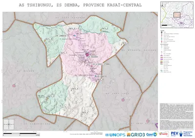 Microplanning: Tshibungu, Demba, Kananga, Kasai-Central, COD (2025)