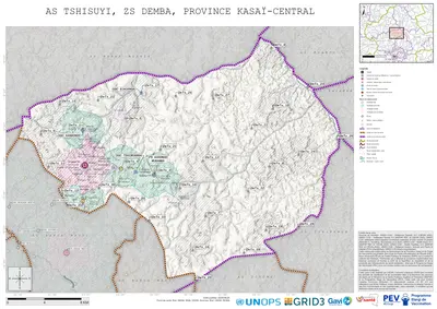 Microplanning: Tshisuyi, Demba, Kananga, Kasai-Central, COD (2025)