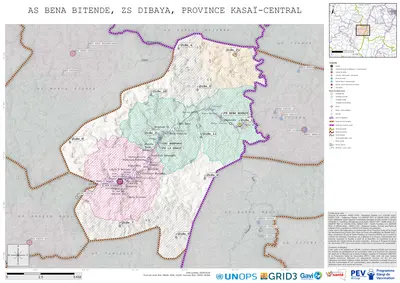 Microplanning: Bena-Bitende, Dibaya, Kananga, Kasai-Central, COD (2025)