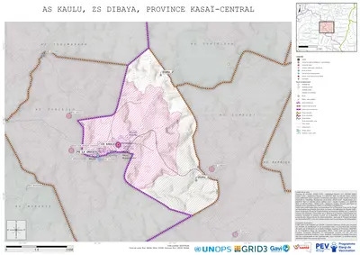 Microplanning: Kaulu, Dibaya, Kananga, Kasai-Central, COD (2025)