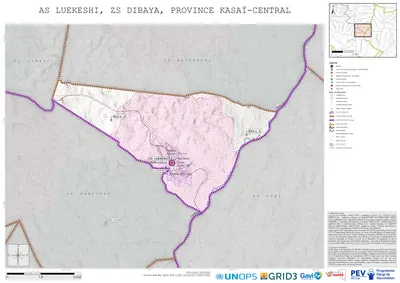 Microplanning: Luekeshi, Dibaya, Kananga, Kasai-Central, COD (2025)