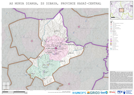 Microplanning: Mukua-Dianga, Dibaya, Kananga, Kasai-Central, COD (2025)